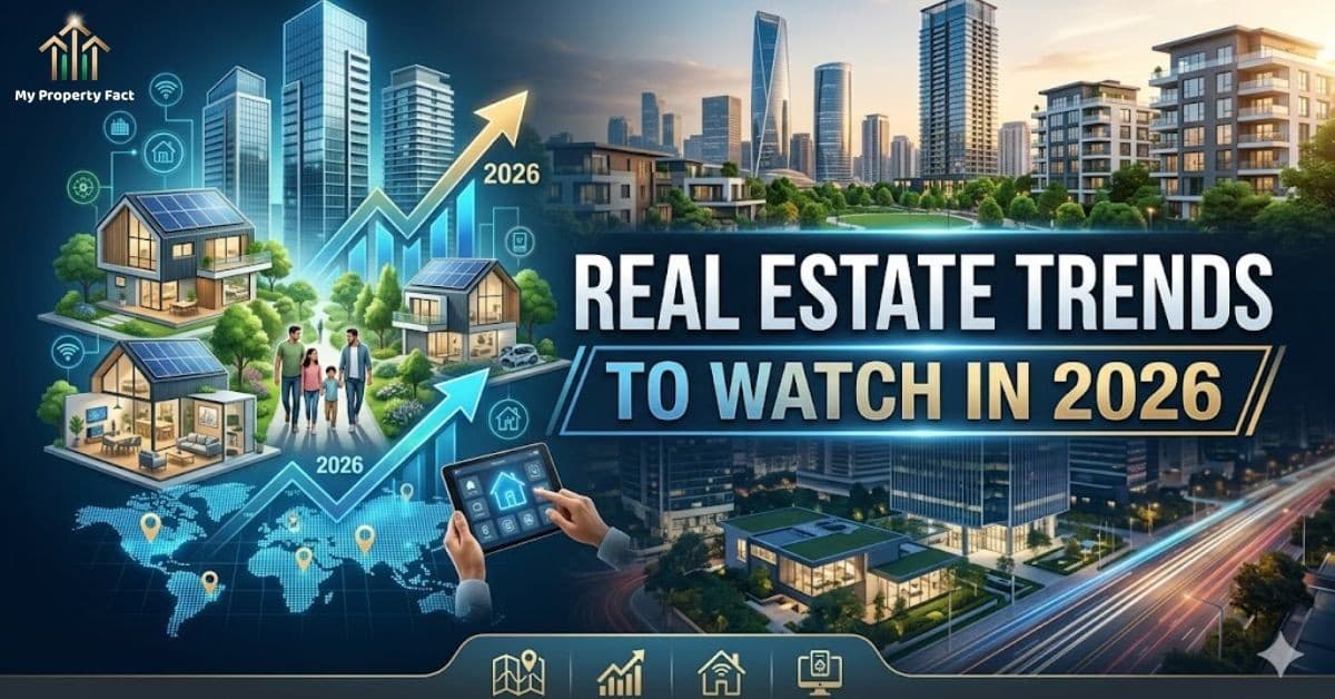 Real Estate Trends to Watch in 2026 | Market Insights — blog featured image on My Property Fact Real Estate Trends to Watch in 2026 | Market Insights — blog featured image on My Property Fact
