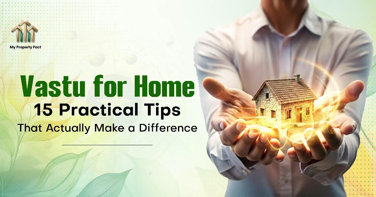 Vastu for Home: 15 Practical Tips That Actually Make a Difference — blog featured image on My Property Fact Vastu for Home: 15 Practical Tips That Actually Make a Difference — blog featured image on My Property Fact