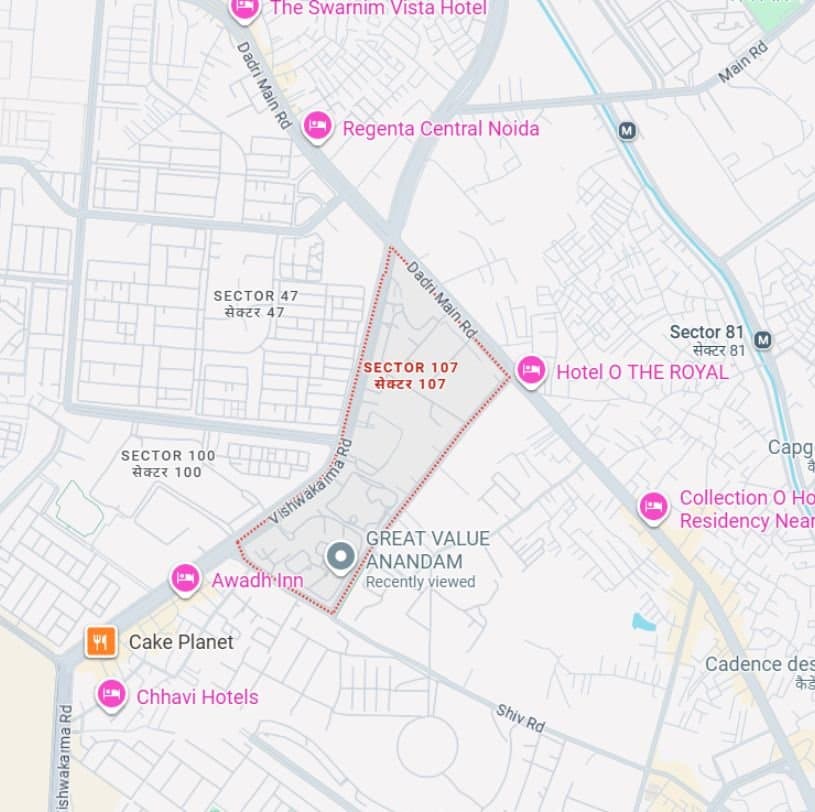 Project Location Map Project Location Map