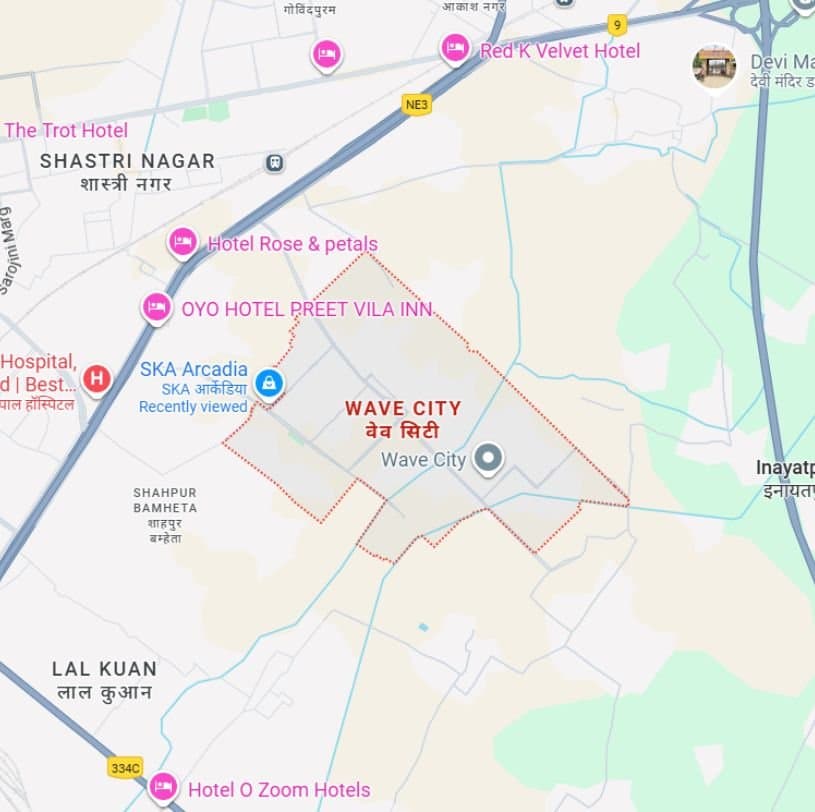 Project Location Map Project Location Map