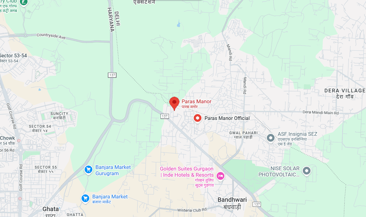 Project Location Map Project Location Map