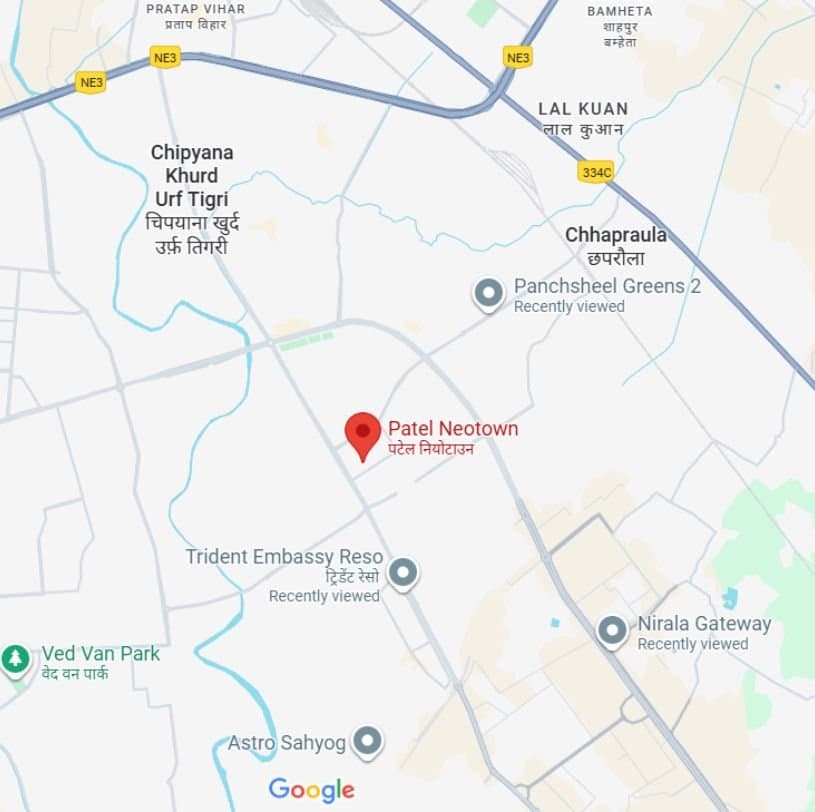 Project Location Map Project Location Map