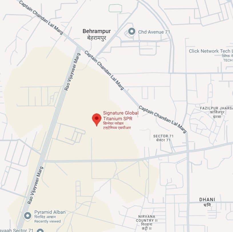 Project Location Map Project Location Map