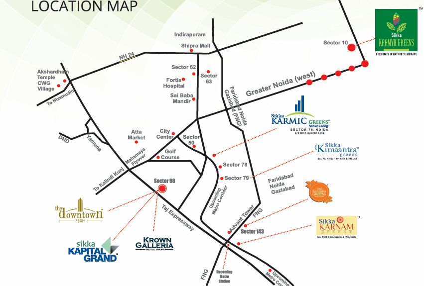 Project Location Map Project Location Map