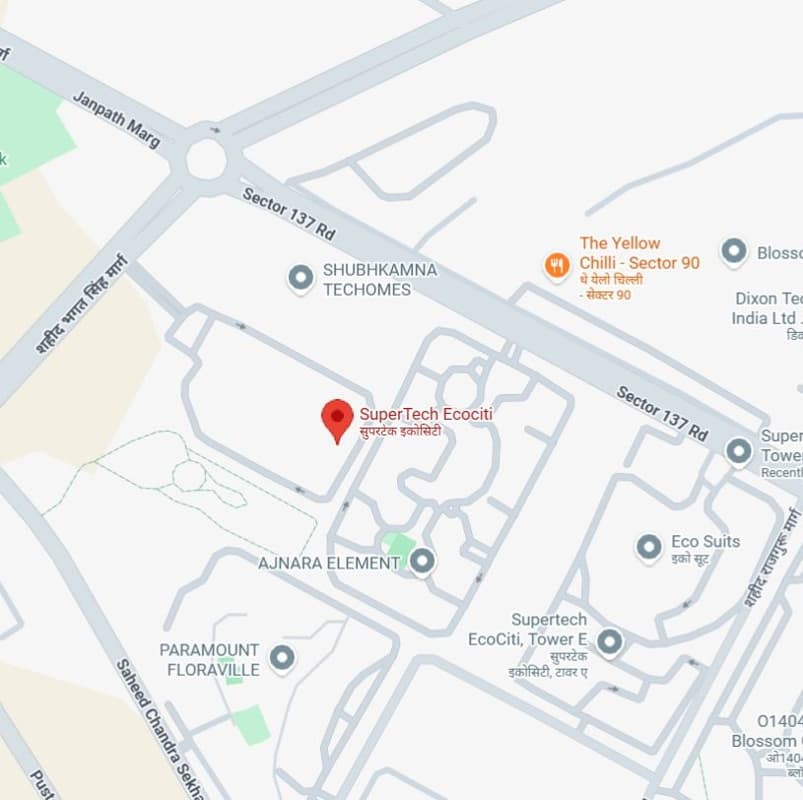 Project Location Map Project Location Map