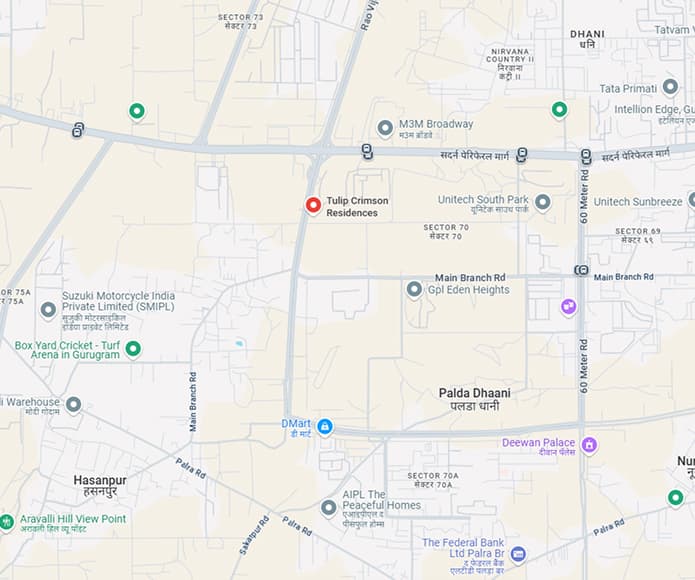 Project Location Map Project Location Map